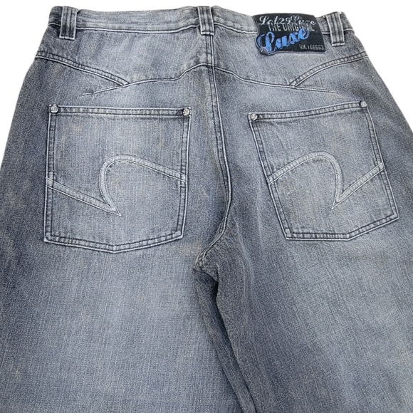 Lot 29 Luxe Marvin the Martian Baggy Wide Leg Hip Hop Looney Tunes Jean 36 - Picture 6 of 14